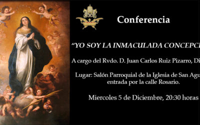 Conferencia «Yo Soy la Inmaculada Concepción» (5/12/18)