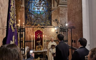 Bendición del Altar para el Niño Jesus de la Pasión.