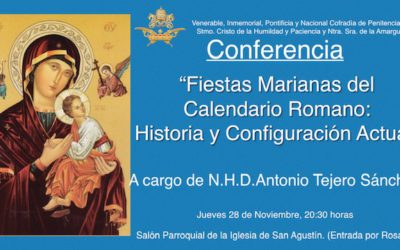 Conferencia «Fiestas Marianas del Calendario Romano: Historia y Configuración Actual»